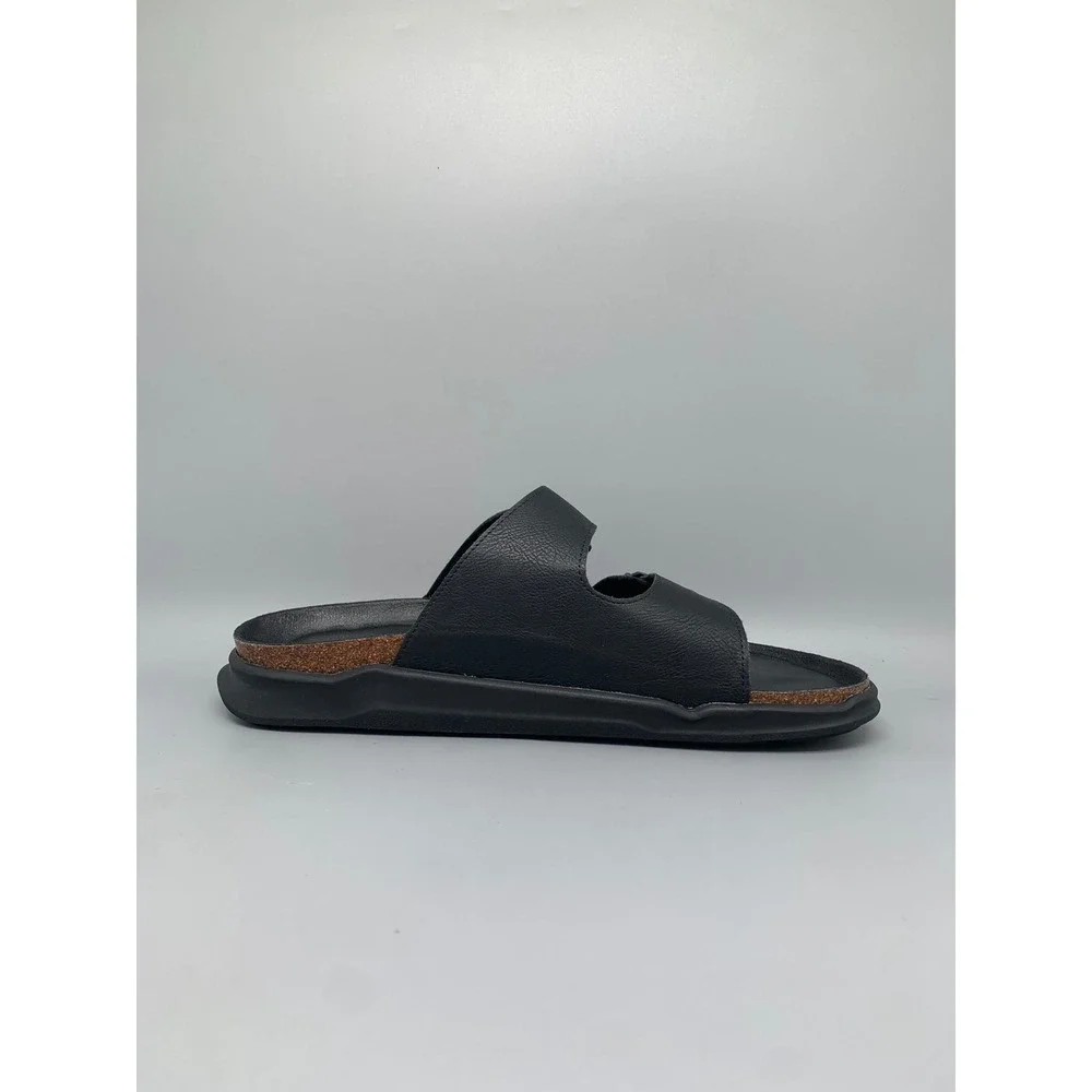 Quiksilver Deck Slide Sandals CQ10025M-B Black Men's Sz 12 NWT